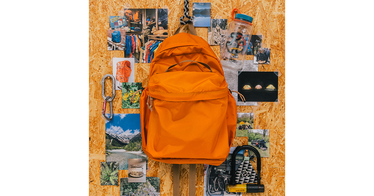 BLUE LUG for Pilgrim Surf＋Supply『The Day Pack Orange』 | NEWS 